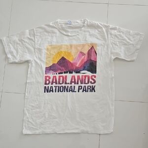 Port and Company Badlands National Park T-Shirt - White